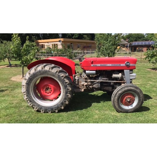 Massey Ferguson 135 DL Lenfield conversion tractor. Engine rebuild, new tyres. Off farm, runs and dr
