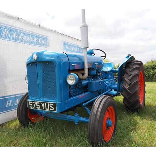 312 - Fordson KFD68 Major tractor. Diesel. 1954. 4 cylinder engine, 1 previous owner. Recently gone trough... 