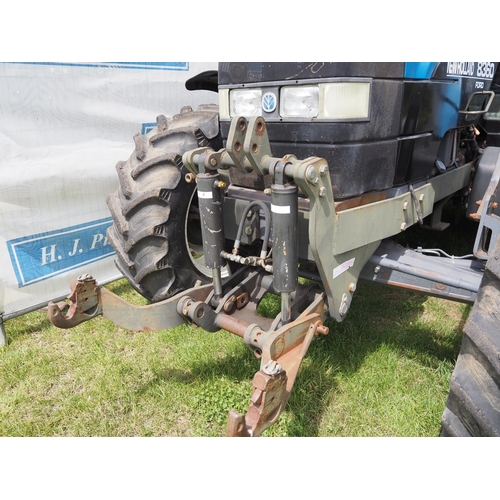 348 - New Holland 8360 Range Command tractor. 1996. 4WD. Runs. Hydraulic front linkage. SN-00037241B. Reg.... 