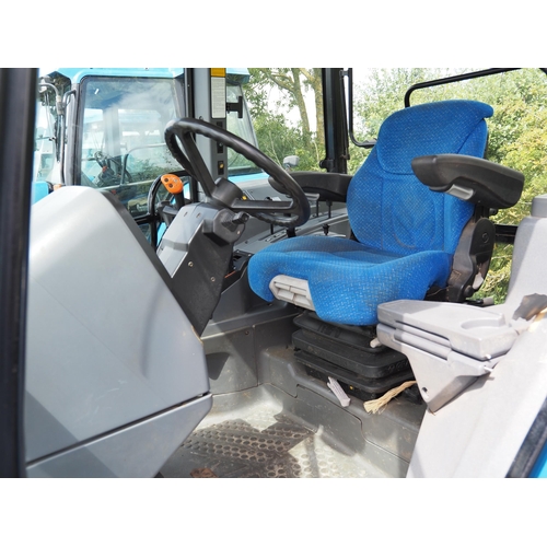 346 - New Holland 7840 Dual Power tractor. 1997. 11535 hours recorded. C/w pick up hitch and assistor rams... 