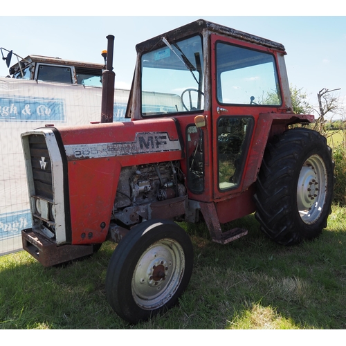 384 - Massey Ferguson 565 tractor. Runs and drives. 4047 hours recorded. SN- 656395