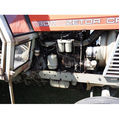 401 - Zetor Crystal 8011 tractor. 1973. SN-9901. Reg. NKX 121M. V5