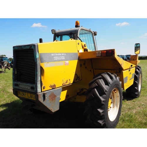 386 - Matbro TS260 Turbo. 1995. Runs and drives. Good tyres all round. Reg. N212LDG. V5