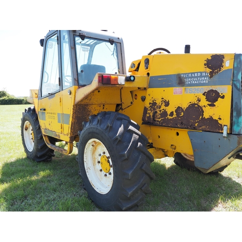 386 - Matbro TS260 Turbo. 1995. Runs and drives. Good tyres all round. Reg. N212LDG. V5