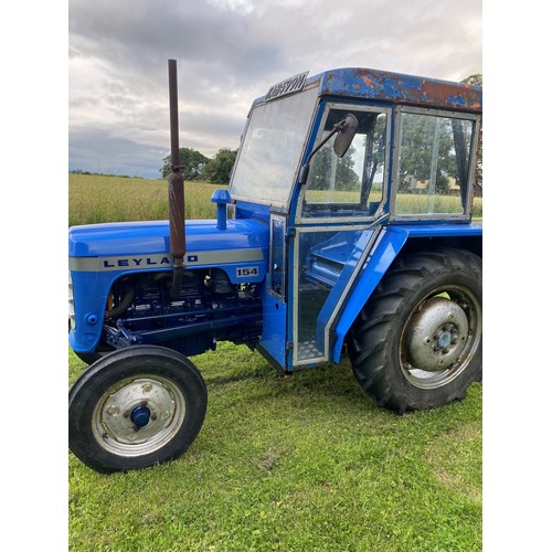Leyland 154 tractor. Unfinished project, needs cab and wheels painted