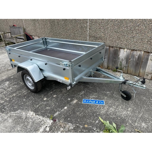 293 - Single axle trailer. New