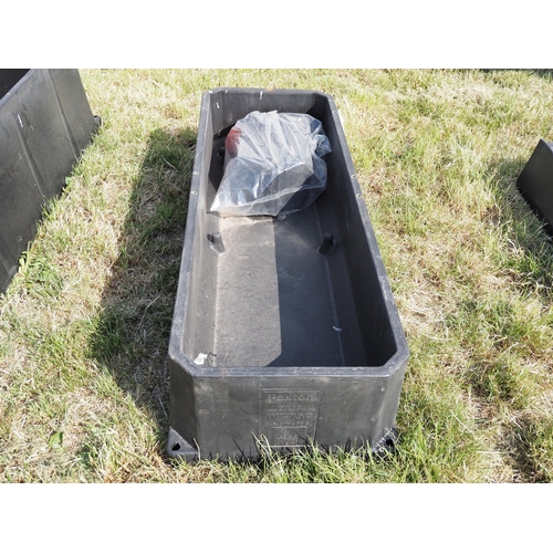 1080 - Paxton WT 75R plastic water trough with service box