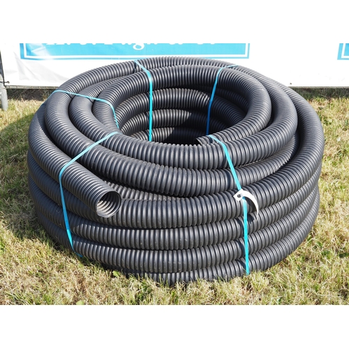 1107 - 50m Drainage pipe 100mm diameter