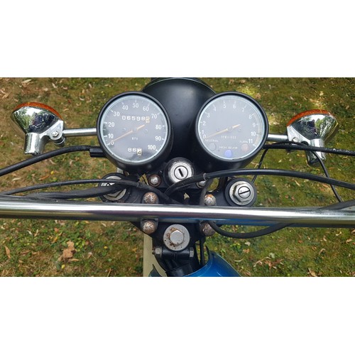 785 - Kawasaki KE175 motorcycle. 1978. UK supplied bike. Original factory paint. Runs and rides. No docs. ... 