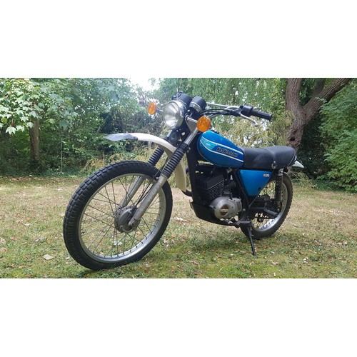785 - Kawasaki KE175 motorcycle. 1978. UK supplied bike. Original factory paint. Runs and rides. No docs. ... 