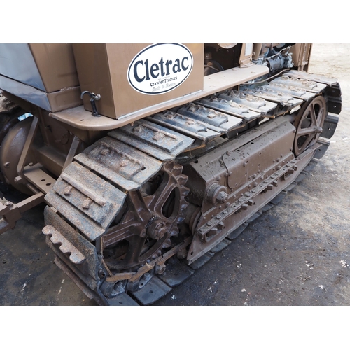 135 - Cletrac 30 crawler with Hercules 6 cylinder petrol engine. SN-1C24