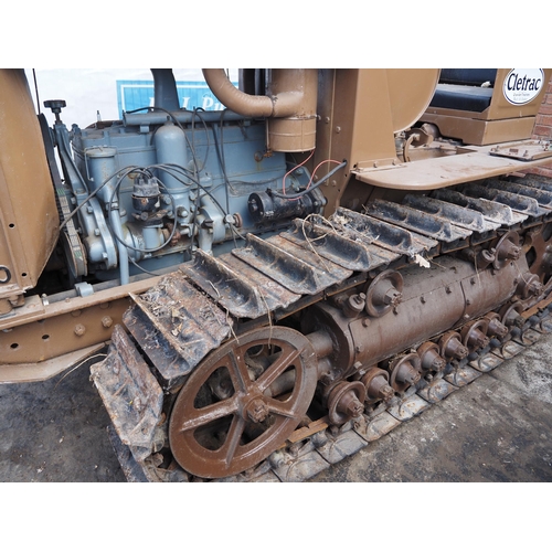 136 - Cletrac 40/30 crawler with Hercules 6 cylinder petrol  engine