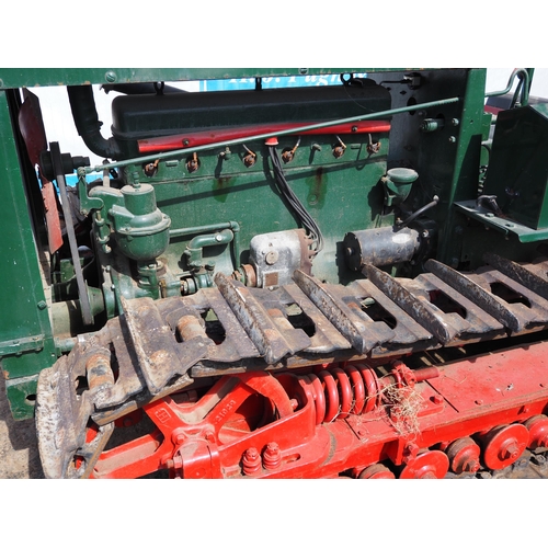 139 - Cletrac crawler with Wisconsin 6 cylinder petrol engine