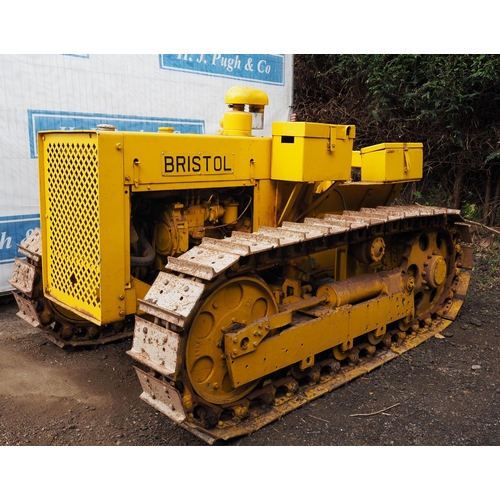 167 - Bristol 10 crawler with rear linkage and Perkins 3 cylinder engine. SN - 10 - 476