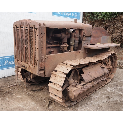 170 - Caterpillar Twenty Two crawler. c/w drawbar. SN- 1J2760SP