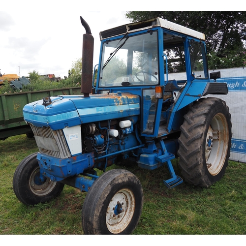 115 - Ford 6610 tractor. Pickup hitch. V5. Key