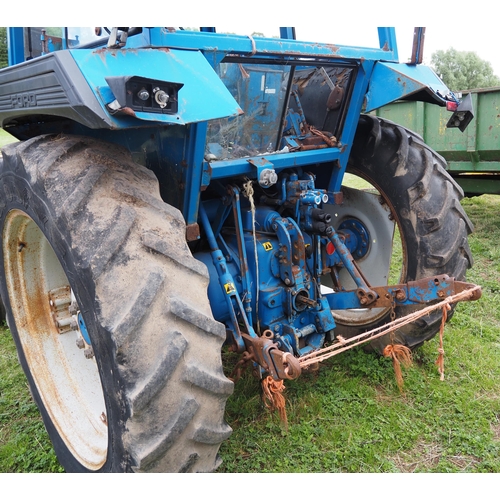 115 - Ford 6610 tractor. Pickup hitch. V5. Key