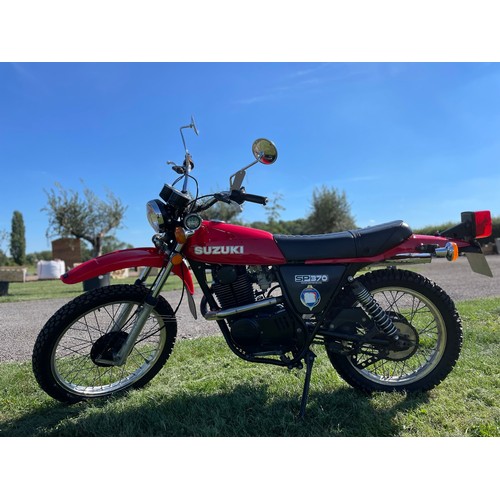 Suzuki 370 deals dirt bike