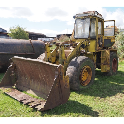 122 - Bray loading shovel. Model PS5000C. Reg GEC405X. V5