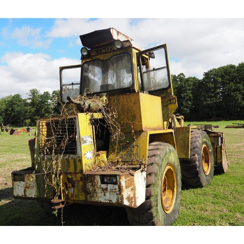 122 - Bray loading shovel. Model PS5000C. Reg GEC405X. V5