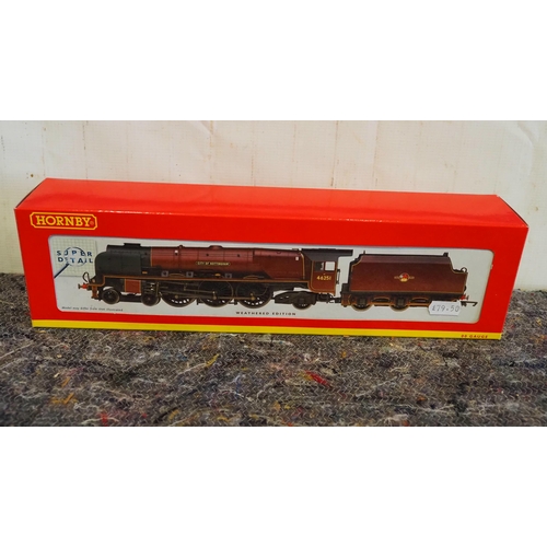 402 - Hornby R2383 City of Nottingham locomotive, as new runs well