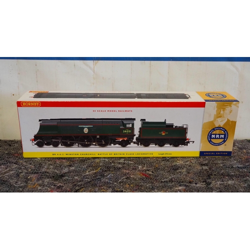 405 - Hornby R2385 National Railway Museum Collection locomotive, as new runs well