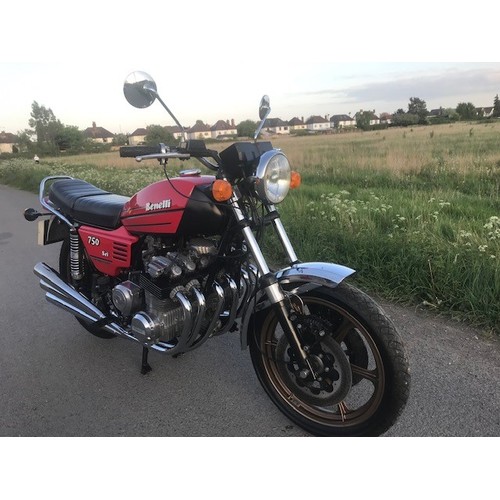 798 - Benelli Sei 750cc 6 cylinder motorcycle. 1975. Runs and rides well and has been in regular use. This... 