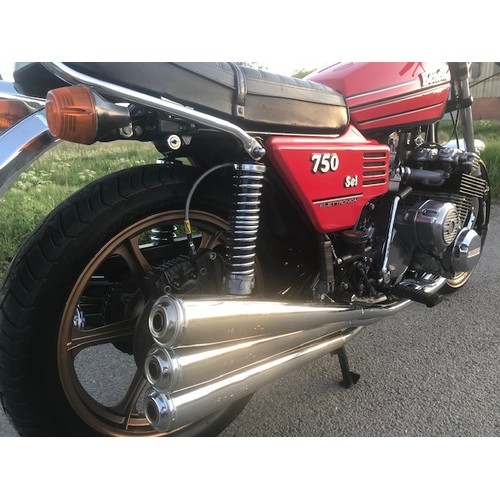 798 - Benelli Sei 750cc 6 cylinder motorcycle. 1975. Runs and rides well and has been in regular use. This... 