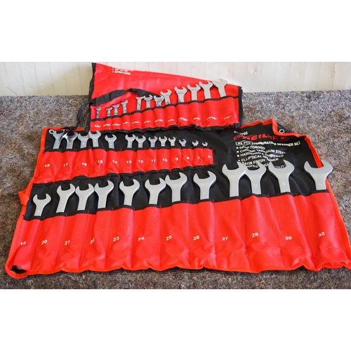 953 - 2- Sets of spanners, 25 piece and 12 piece