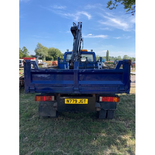 1564 - Leyland DAF FA 45.130 7.5 tonne lorry. 1996. Runs and drives, 72,444 km. MOT till 01/01/23. Fitted w... 