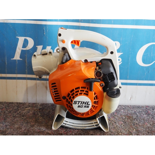 769 - Stihl BG55 petrol blower engine