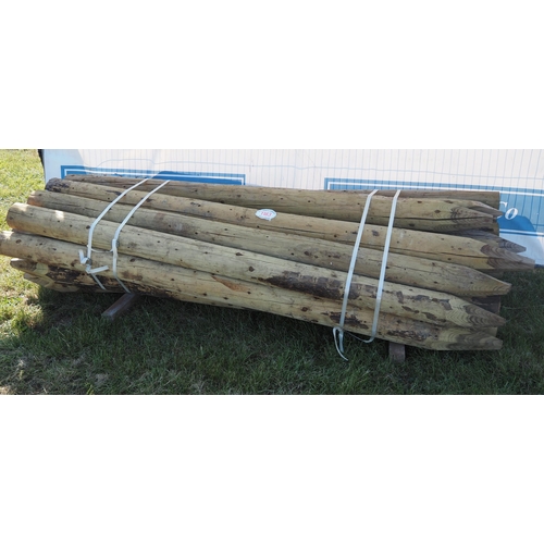 1183 - Tanalised timber stakes 8ft -20