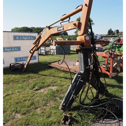 1250 - Chief timber crane with grab