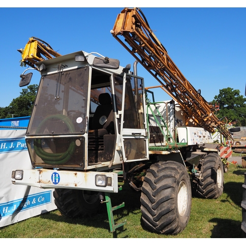 1297 - Houseman Knights sprayer 7297hrs. C/w Flotation tyres and rowcrop wheels. M808 DVL