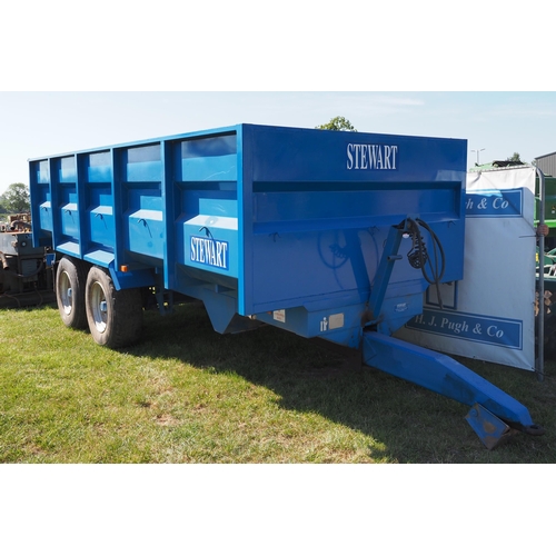 1306 - 2000 Stewart 12t grain trailer