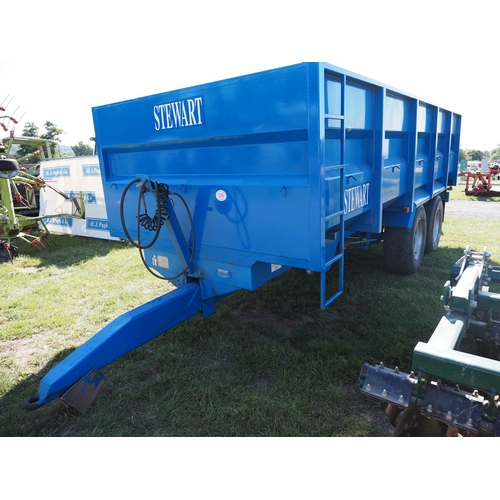 1306 - 2000 Stewart 12t grain trailer