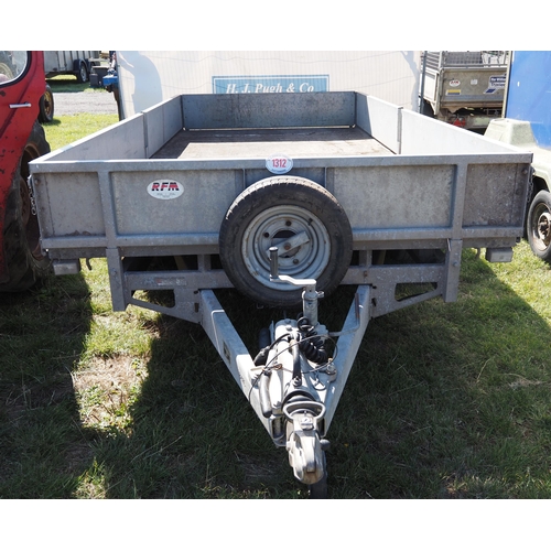 1312 - Ifor Williams LM146 G3 trailer