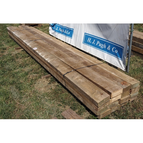 881 - Reclaimed timber average 4.3mx170x70 -16