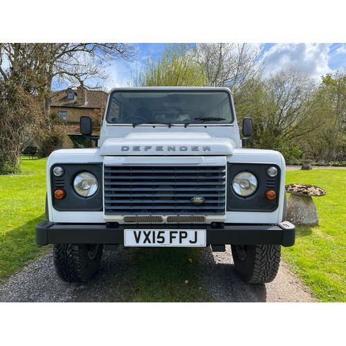 1566 - Land Rover Defender 90 Hard Top 2015
34,900 miles. Genuine Land Rover Boost Alloys. Electric windows... 