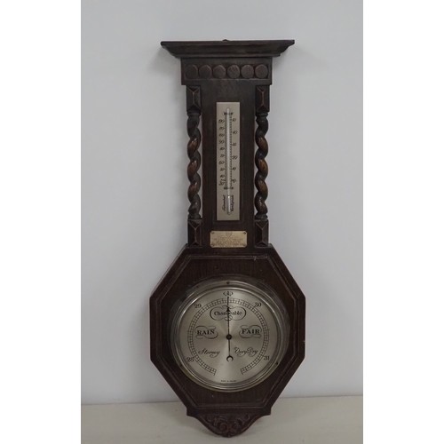 495 - Barometer dated 1937