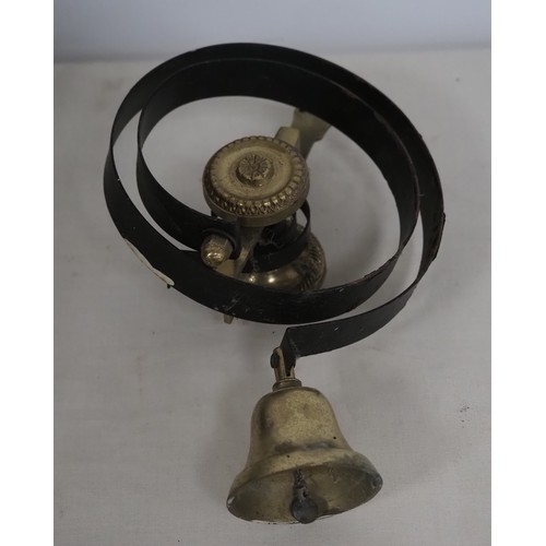 497 - Old brass shop bell