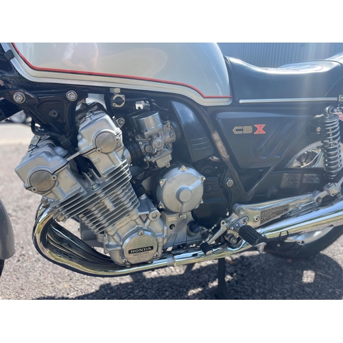 804 - Honda CBX super sport motorcycle. 1979. 22,000 miles from new. original pipes and key. Runs and ride... 