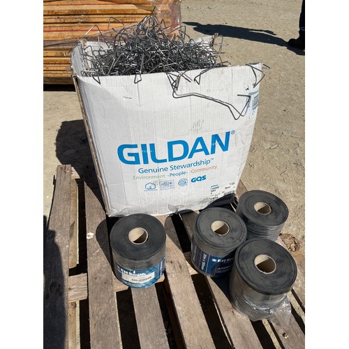 928B - 4 Rolls of Co-Polymer thermoplast & metal braces