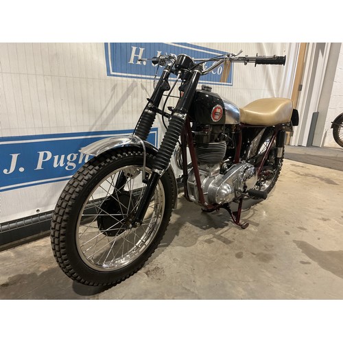 864 - Ariel HS 500 Scrambler. 1955. Runs & rides. Brand new engine and lots of new parts fitted to the bik... 