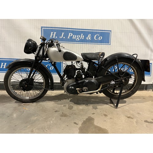 733 - Norton 16H motorcycle project. 1935. Running order. No docs