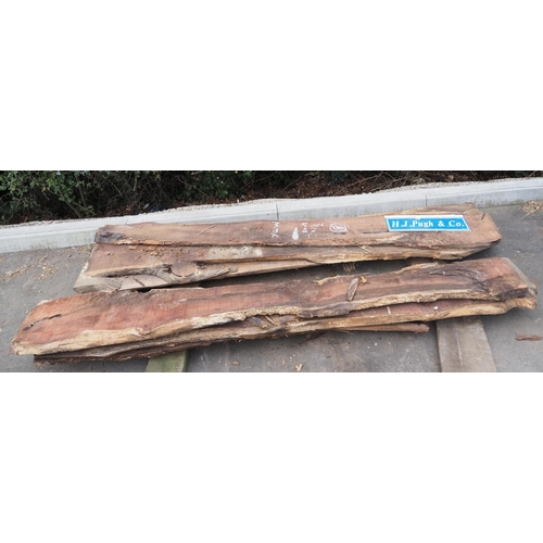 125 - Yew boards 84 x 9 x 1½ - 8