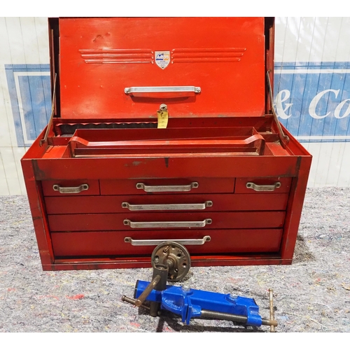 441 - Autopro toolbox with record clamp