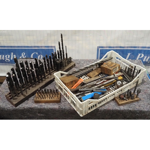 373 - Large quantity of drill bits and milling bits