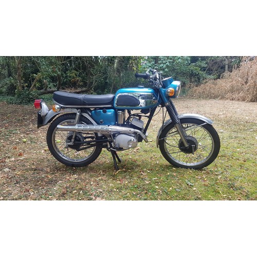 785A - Yamaha YAS-C Street Scrambler. 1970. Rare Uk supplied bike, runs and rides. Reg XOR151J. V5. Keys.