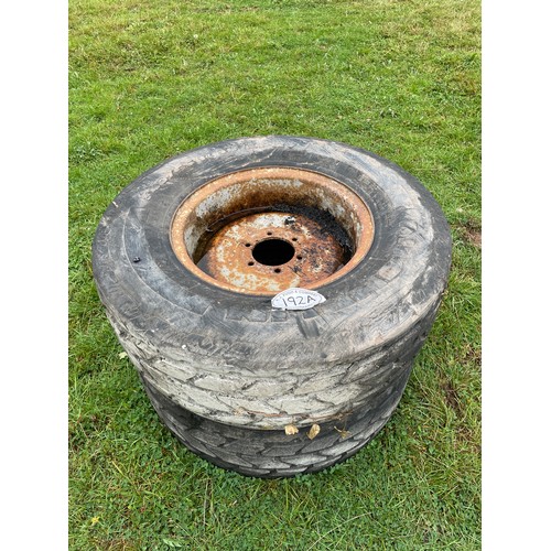 192A - Trailer wheels and tyres
